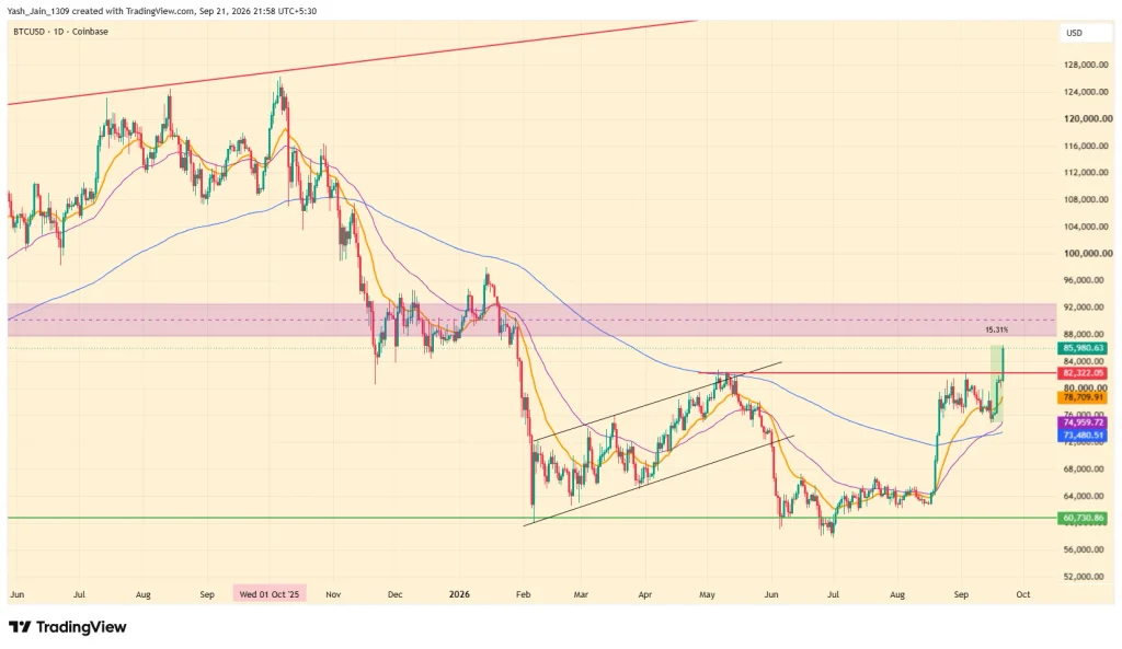 Did Smaller Bitcoin Holders Exit Before $85K?