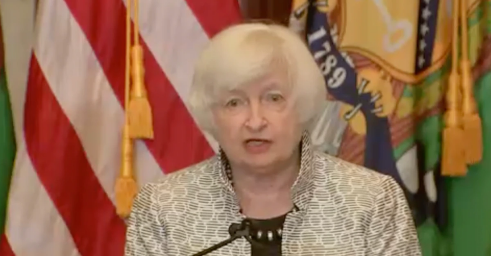 Janet Yellen Sees No Recession, Calls US Economy ‘Exceptionally Strong’