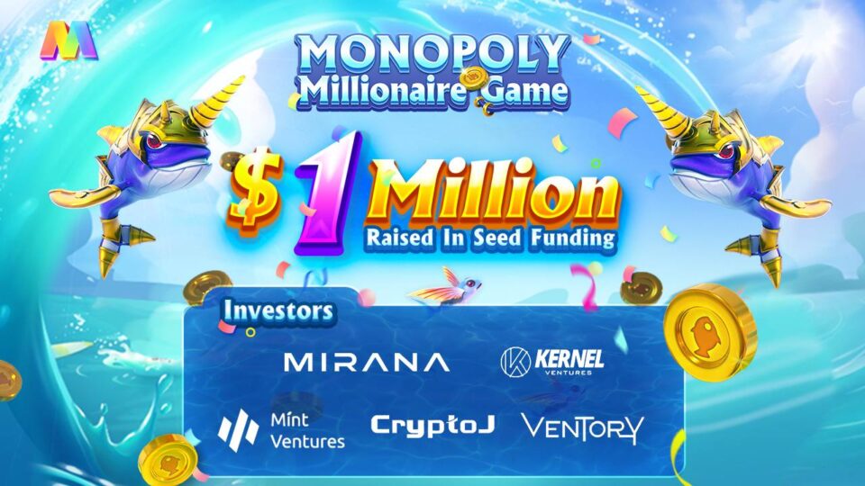 Monopoly Millionaire Game Raised $1 Million in Seed Funding – Press release Bitcoin News