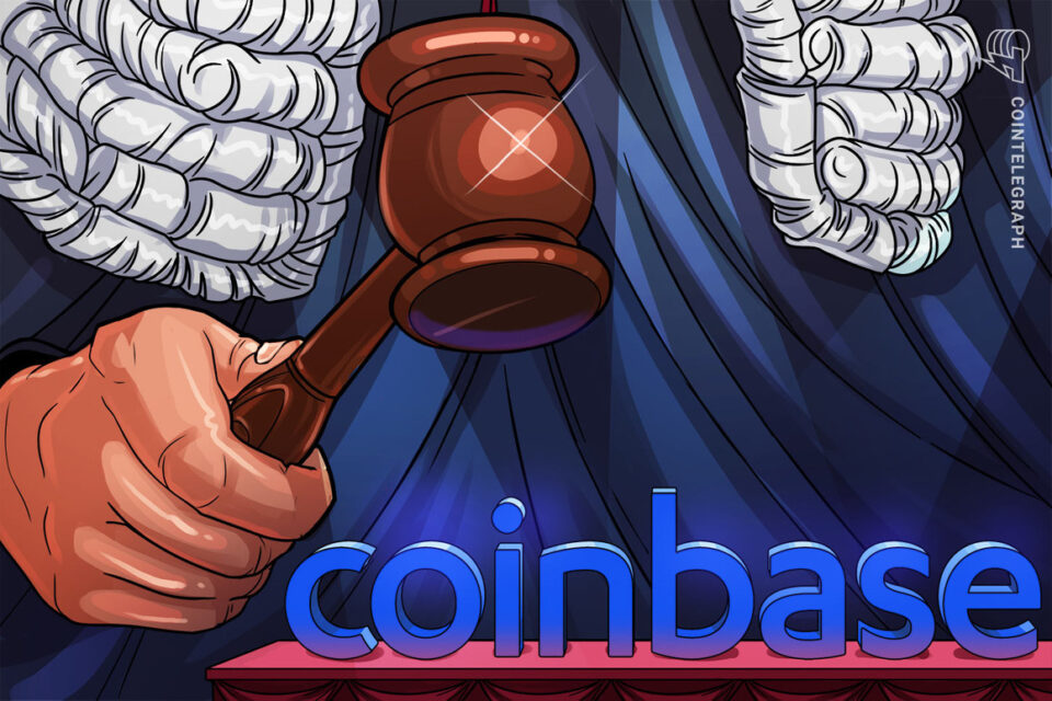 Two more lawsuits for Coinbase: Law decoded, Aug. 1–8