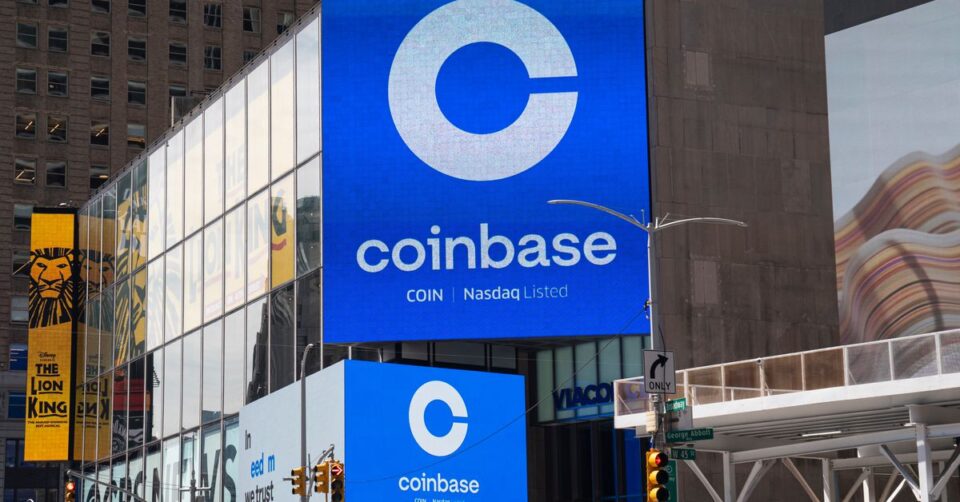 Coinbase Shares Drop as Crypto Winter Takes Toll on Exchange's Trading Volume