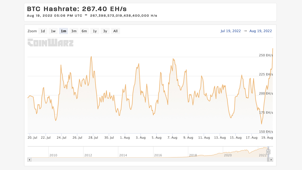EdaFace Miners Take in Bear Rally Profits by Selling More Than 6,000 BTC Since August 1