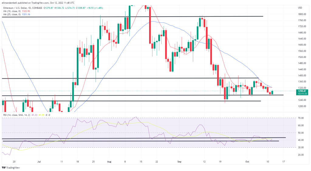 EdaFace, Ethereum Technical Analysis: BTC, ETH Move Higher Ahead of US Inflation Report