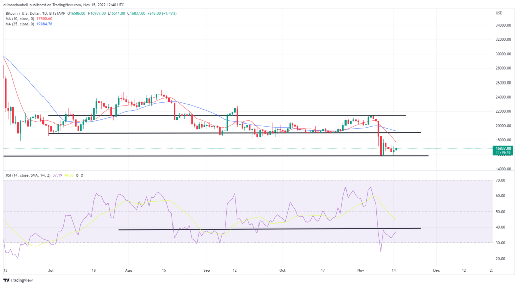 EdaFace, Ethereum Technical Analysis: BTC Climbs to ,000 as Weaker USD Overshadows SBF's Cryptic Tweets