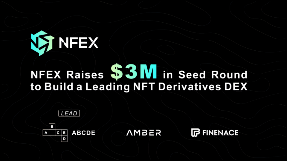 NFEX Raises $3M Seed Round to Build NFT Derivatives DEX – Press release Bitcoin News