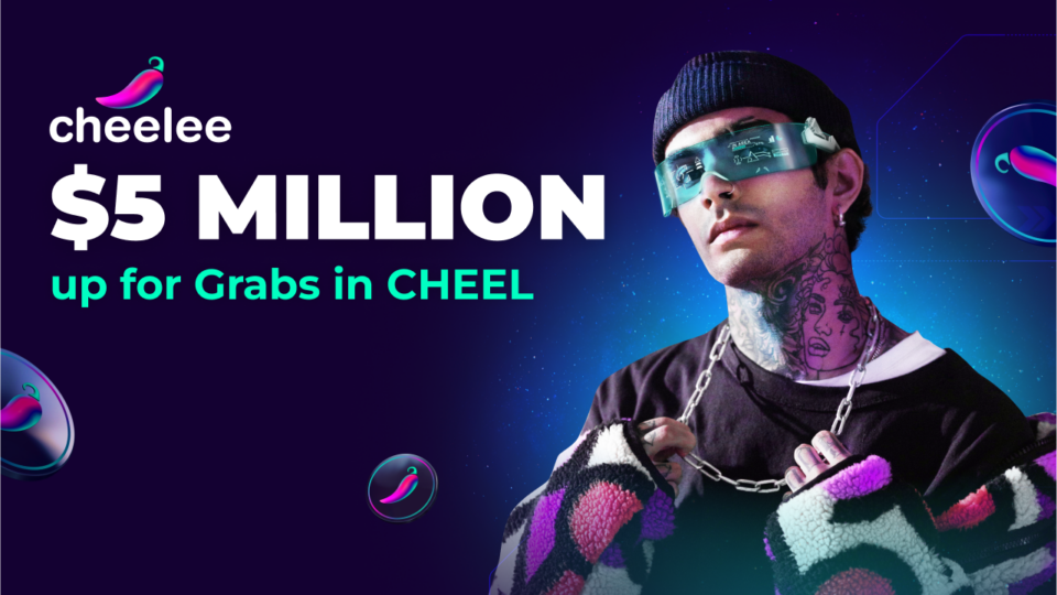 GameFi Short Video Platform Cheelee Launches CHEEL Community Drop Worth $5,000,000 – Press release Bitcoin News