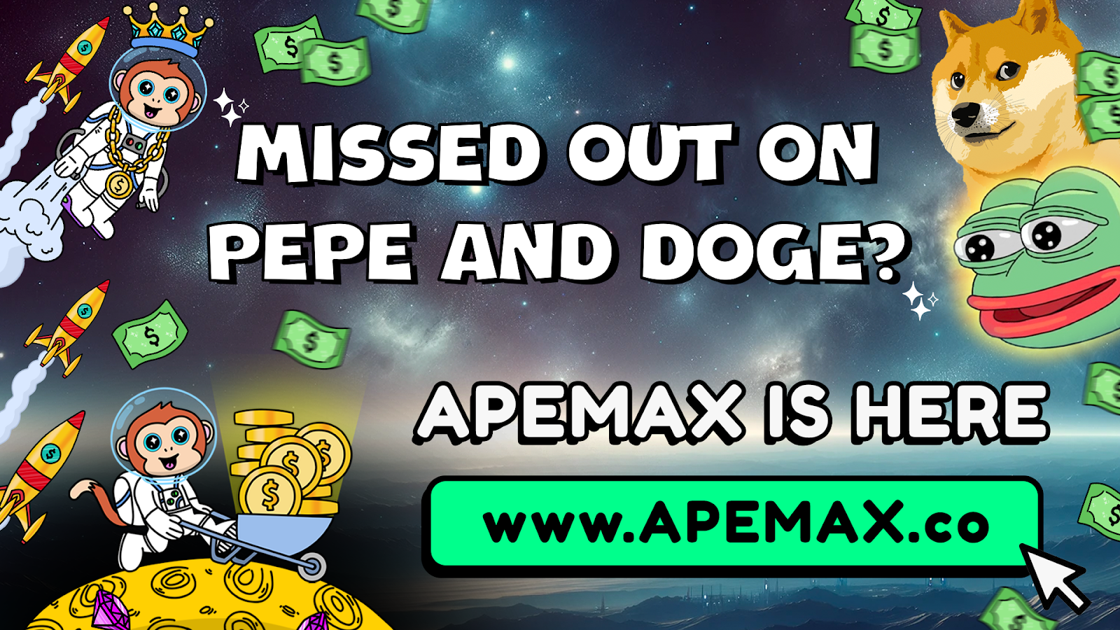 Miss out on Dogecoin and Pepe coin? Explore these trending meme coins