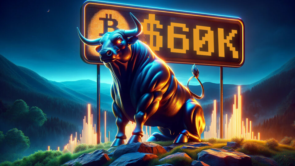 Bitcoin Breaks $60K Barrier — On the Verge of Outranking Meta by Market Value