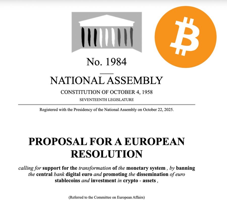 France Éric Ciotti proposes a bitcoin bill