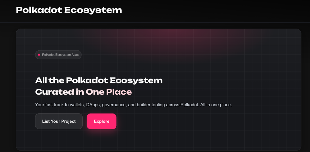 poladot-ecosystem