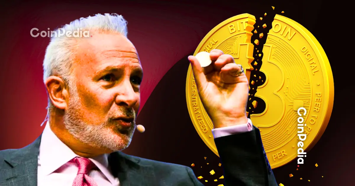 Bitcoin To Crash More Today Peter Schiff Says Gold and Silver Will Soar