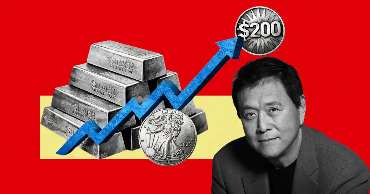 “Silver Price Could Hit $200 in 2026,” says Robert Kiyosaki