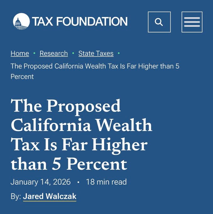 California’s 2026 Billionaire Tax  