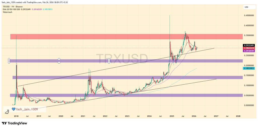 Are Active Addresses Raising Concerns for TRX? Could TRX Price Drop by 50%? 