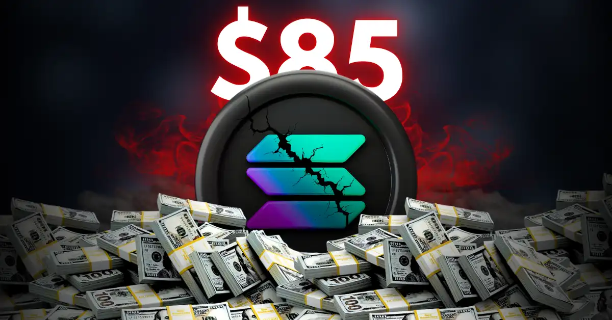 Solana (SOL) Price Struggles at $85 as Network Activity Cools Is $80 at Risk