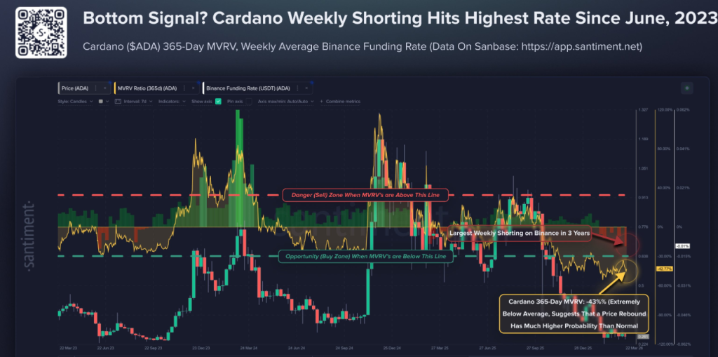 Cardano price chart