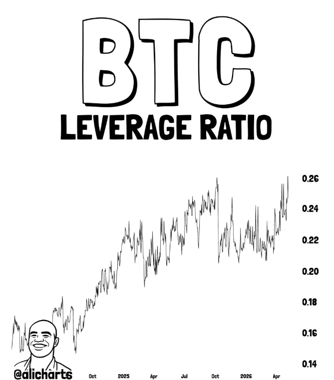 BTC leverage ratio