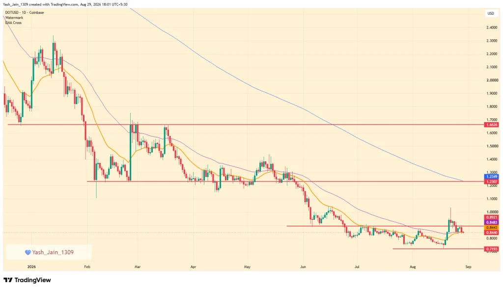 DOT Price Has Macro Pressure Too