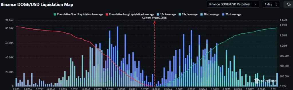 DOGE liquidation data